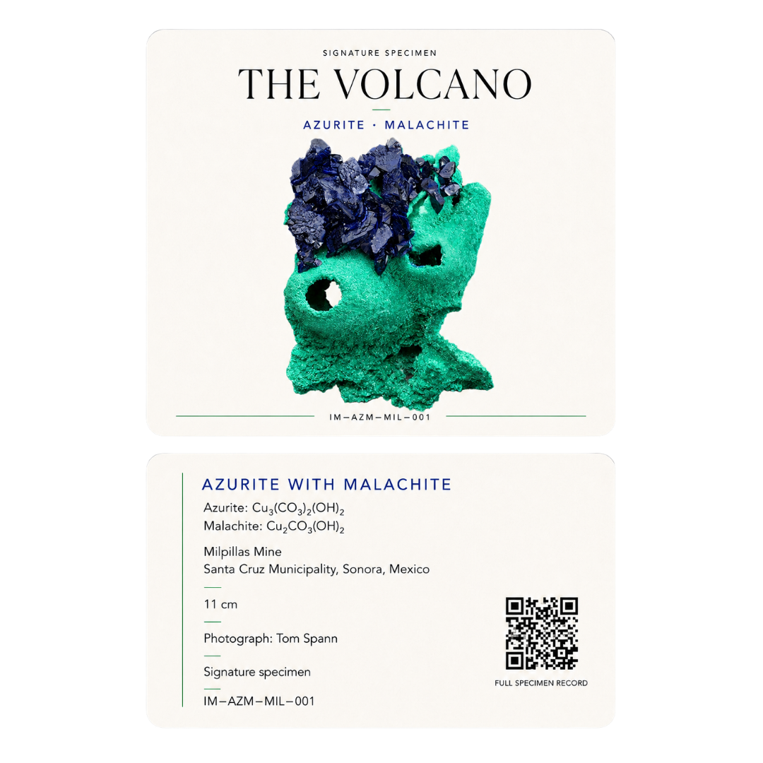 AZURITE — identity artwork
