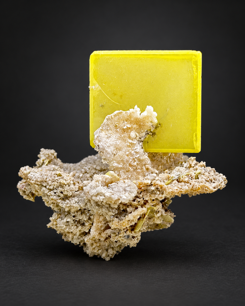 IntoMines dark studio presentation of the specimen